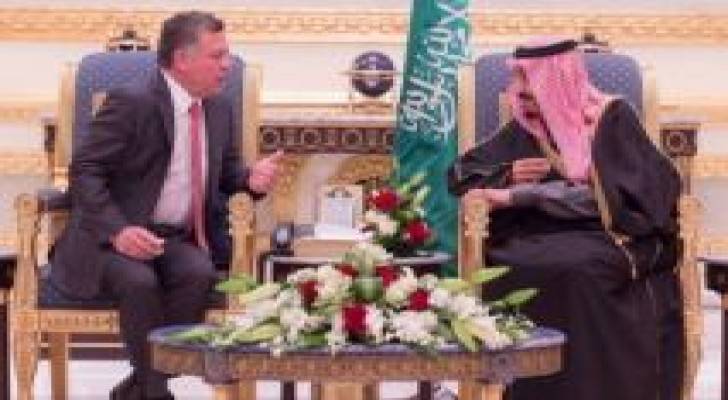 الملك وخادم الحرمين يؤكدان ضرورة استمرار التنسيق العربي والعمل لوقف الانتهاكات الاسرائيلية للاقصى