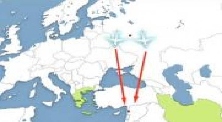 رصد مقاتلات روسية تدخل سوريا بعد إغلاق أجهزة التعقب