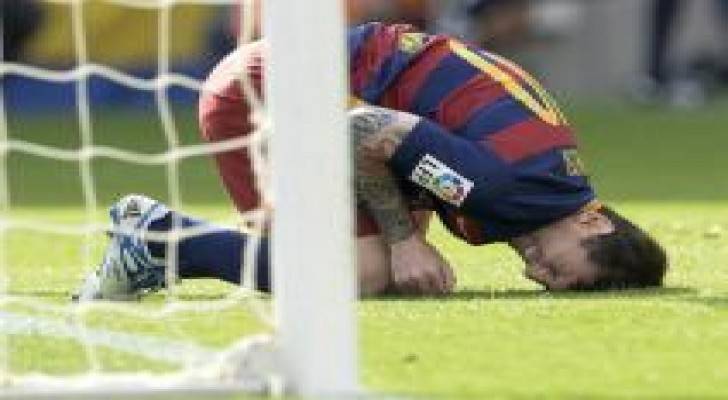 بالفيديو: برشلونة يهزم لاس بالماس ويخسر ميسي 8 أسابيع