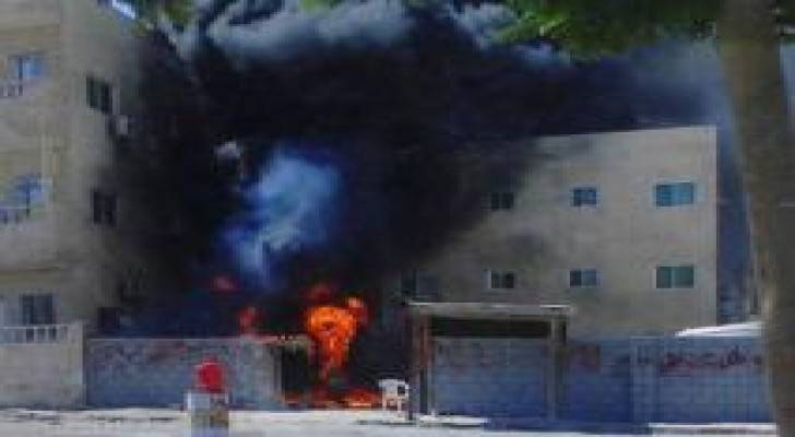 3 وفيات واصابة آخر اثر انفجار محل بيع بنزين في الجفر