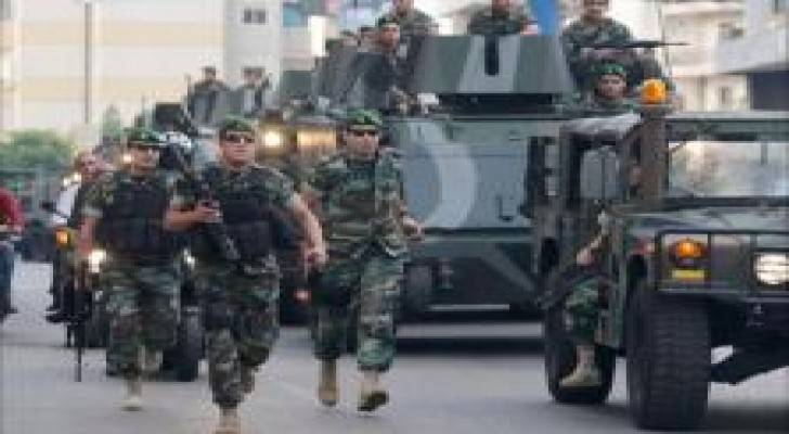 الجيش اللبناني ينشر تعزيزات جديدة على الحدود الشمالية مع سوريا