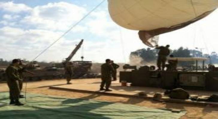 الجيش الإسرائيلي يفقد منطاد تجسس قرب غزة
