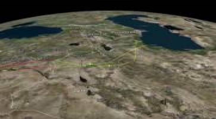 بالفيديو: سفن حربية روسية تقصف داعش من "بحر قزوين"