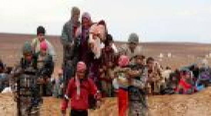 حرس الحدود تستقبل 178 لاجئا سوريا