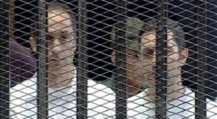 إخلاء سبيل نجلي مبارك في قضية القصور الرئاسية