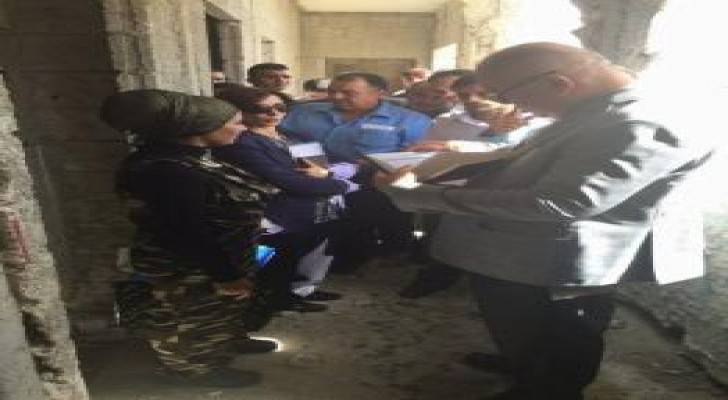 وزير الأشغال يتفقد عدد من مشاريع مدارس لواء الجيزة