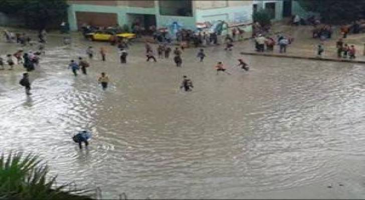 مقتل 6 أشخاص جراء الأمطار الشديدة في مصر