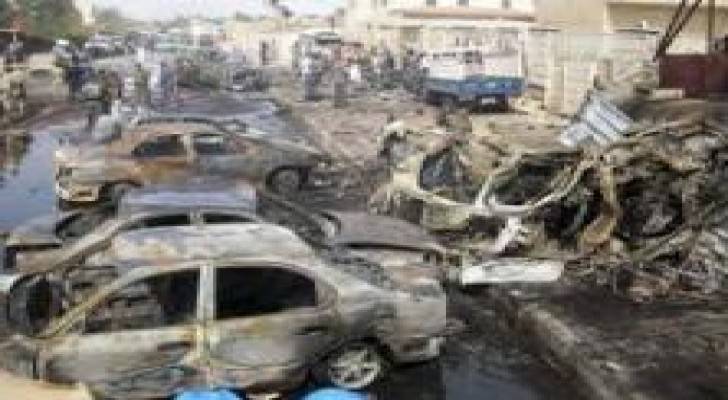 مقتل 25 عسكريا في تفجيرين انتحاريين بالعراق
