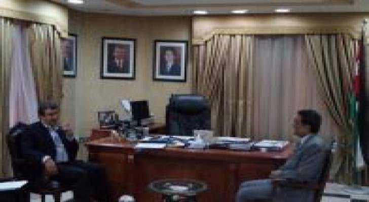 القطامين يبحث مع السفير الباكستاني آفاق التعاون في مجالات العمل والعمال