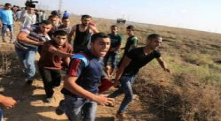 إصابة ثلاثة فلسطينيين برصاص الإحتلال في مخيم البريج بغزة