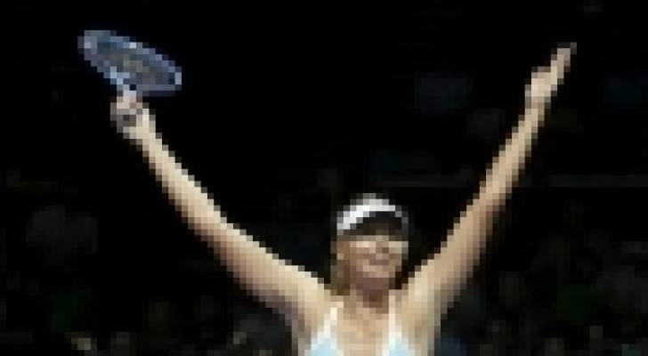 شارابوفا متفاجئة من أدائها في البطولة الختامية للتنس