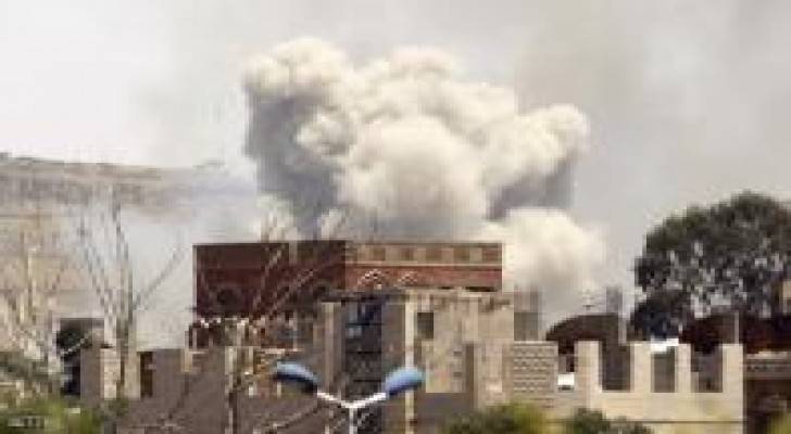 التحالف العربي يقصف مواقع للمتمردين في صنعاء وتعز