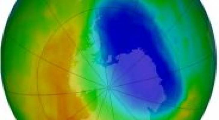 ثقب الأوزون يتوسع ليتجاوز مجموع مساحتي كندا وروسيا معا
