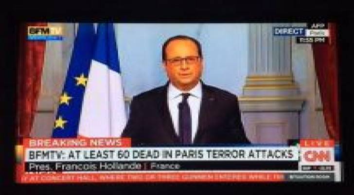 الرئيس الفرنسي يعلن حالة الطوارئ ويقرر اغلاق حدود بلاده.. تفاصيل