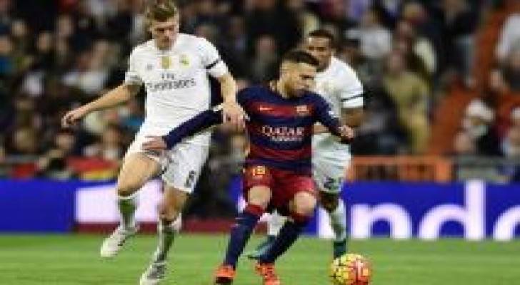 البرشا يكشف الريال باربعة أهداف وسط مدريد.. صور