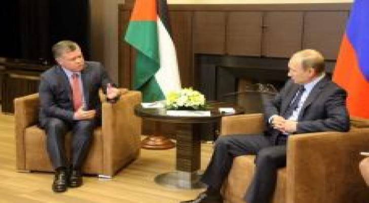 شاهد بالفيديو : لقاء جلالة الملك مع الرئيس الروسي