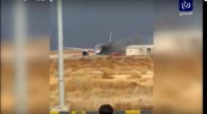 بيان من الملكية الأردنية يوضح ملابسات حريق شاحنة ..تفاصيل