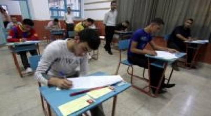 109052 طالبا يتقدمون لامتحان التوجيهي يوم غد