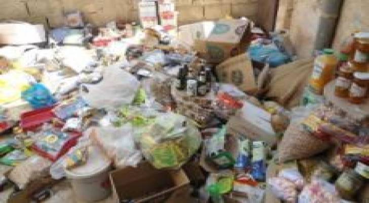 اتلاف مواد غذائية منتهية الصلاحية في دير علا