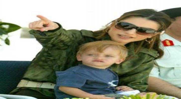 الملكة رانيا والأمير هاشم: حب ‫العائلة ‫حب الأردن