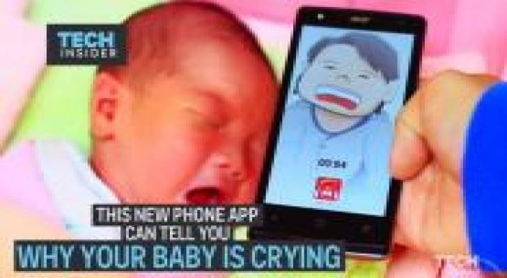 تطبيق مميز يكشف أسباب بكاء الرضيع ..فيديو