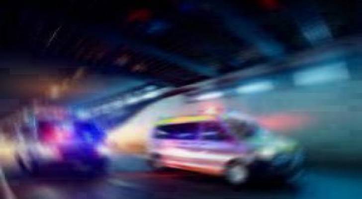 إصابة (8) أشخاص اثر حادث تصادم في محافظة مادبا