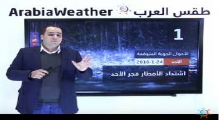 بالفيديو: أمطار بدءا من السبت وثلوج على فترات فوق الجبال الأحد والاثنين. ومراقبة احتمال نشوء منخف