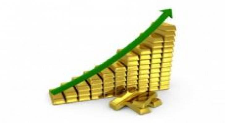 مكاسب كبيرة واستقرار اسعار الذهب على ارتفاع