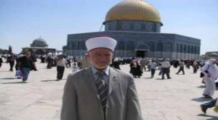 مفتي القدس يستنكر منع الشخصيات الفلسطينية من دخول الأقصى