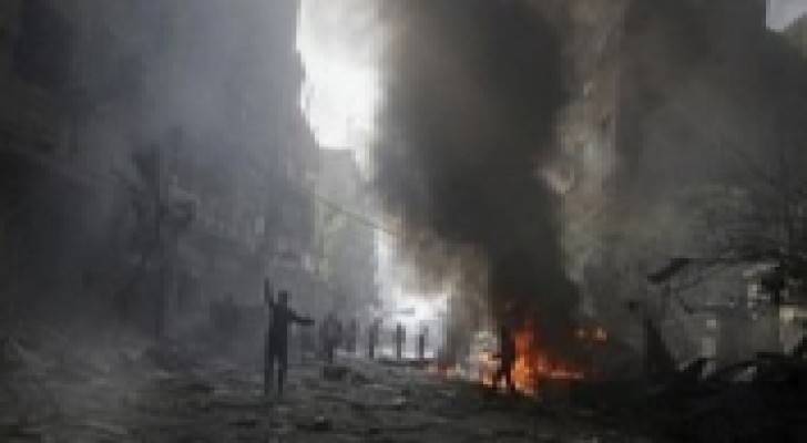 مقتل 18 في انفجار سيارة ملغومة استهدف مسلحي المعارضة في جنوب سوريا