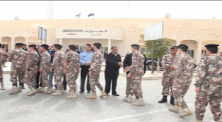 وصول القوات الاردنية المشاركة بتمرين رعد الشمال