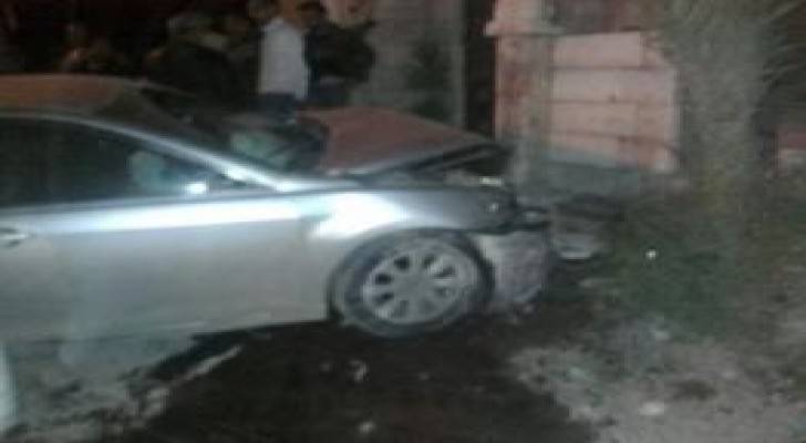 وفاتان وثلاث إصابات اثر حادث تصادم في محافظة جرش.. صور
