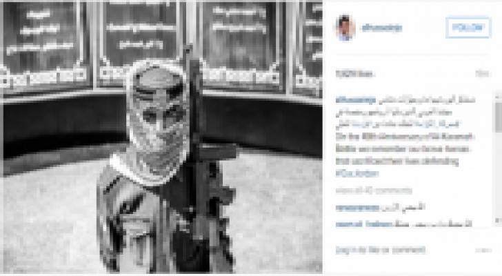 ولي العهد يستذكر شهداء وبطولات الجيش العربي