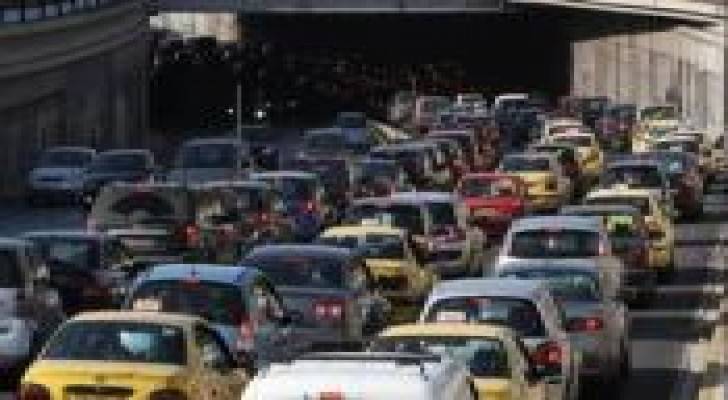 عدد المركبات في الاردن يعادل 61 % من عدد السواقين