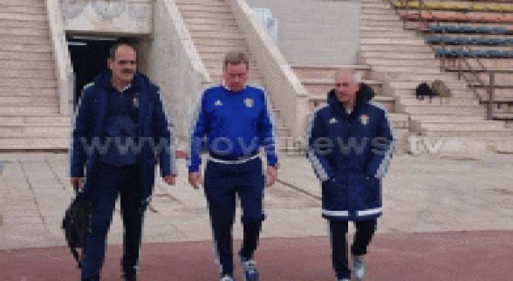 هاري رديناب يقود تدريبات النشامى