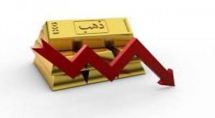 تراجع اسعار الذهب 1% منذ بداية الاسبوع