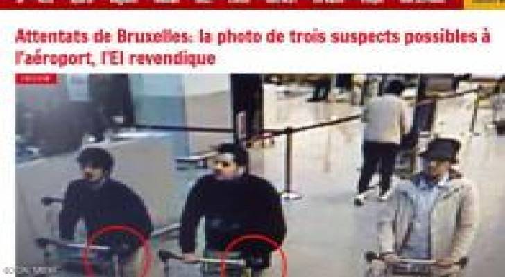 المدعي العام البلجيكي ينشر صورة لمطلوب بتفجيرات المطار في بروكسل