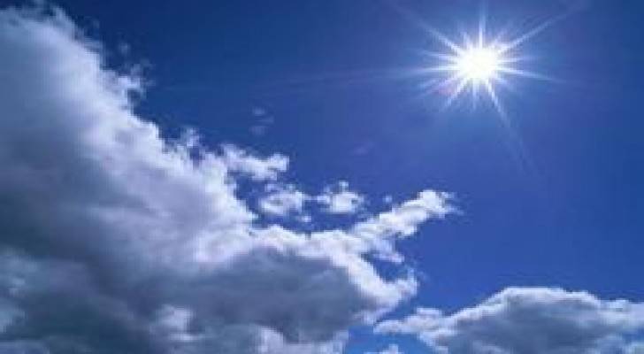 ارتفاع ملموس على درجات الحرارة وكميات من الغيوم المتوسطة والعالية
