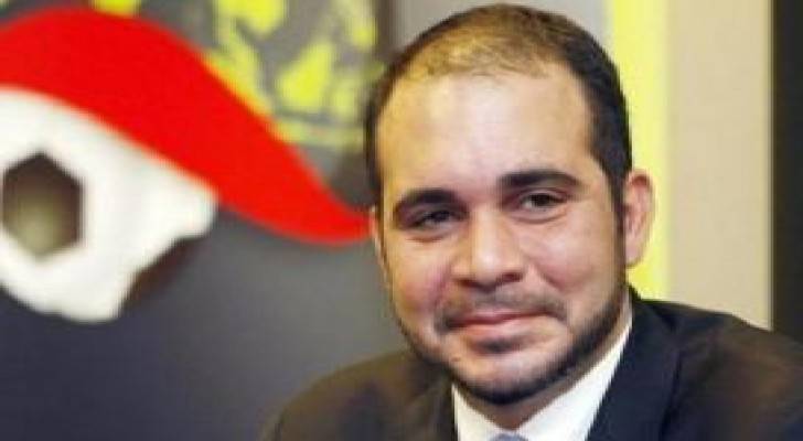 الامير علي يهنئ لاعبي المنتخب بالفوز على بنغلادش
