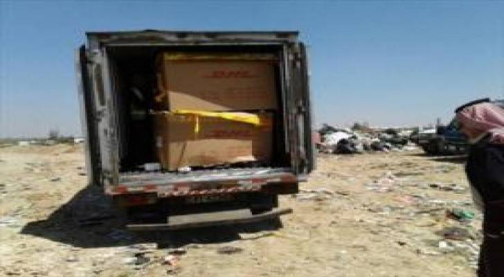 إتلاف أجبان وقشطه غير صالحة للاستهلاك البشري في مادبا .. صور