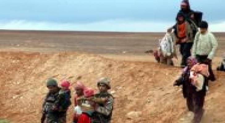 "حرس الحدود " تستقبل 203 لاجئين سوريين