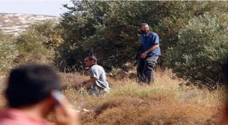 مستوطنون يستولون على ارض زراعية شمال غرب رام الله