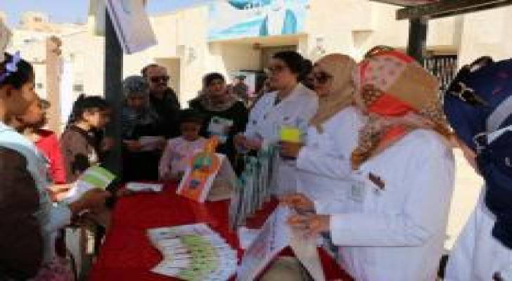 انطلاق فعاليات المهرجان الصحي العائلي في الزرقاء