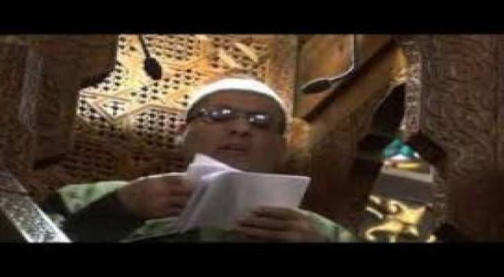 الشرطة الإسرائيلية تفرج عن خطيب المسجد الأقصى