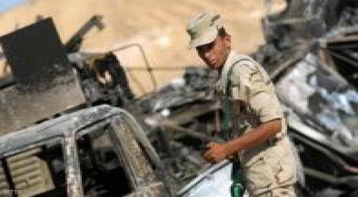 قتلى من الجيش المصري بهجوم لمسلحين بسيناء