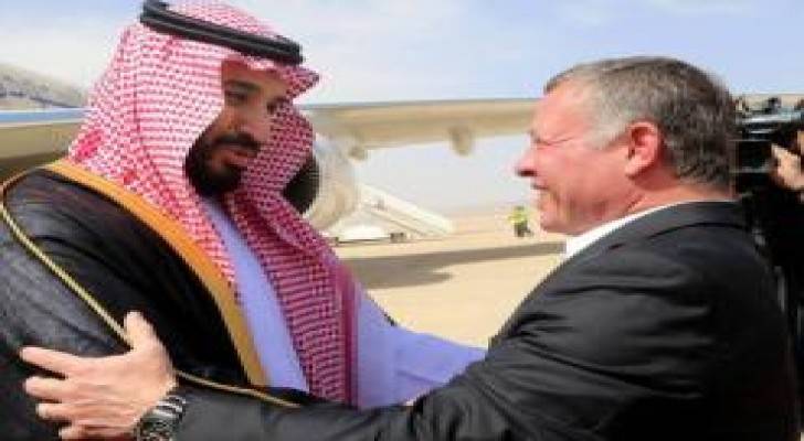 ولي ولي العهد السعودي يصل الأردن