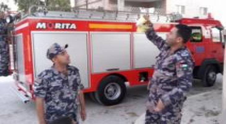 الدفاع المدني ينقذ 32 طالبة ومعلمة في وادي شعيب