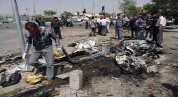 مقتل 4 عراقيين واصابة 6 بتفجير شمال بغداد