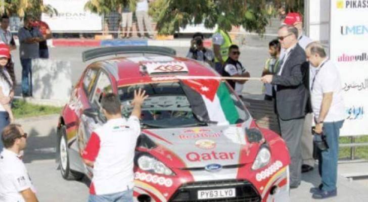 18 متسابقا ومتسابقة يشاركون في رالي الأردن