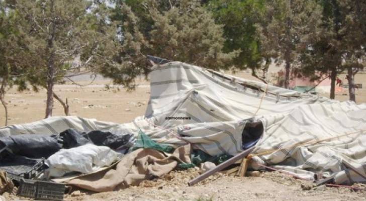 انذار الاكشاك غير المرخصة في اربد لازالتها